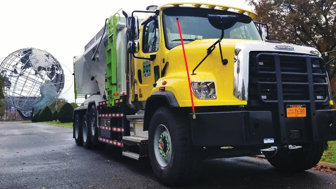Municipal fleet truck